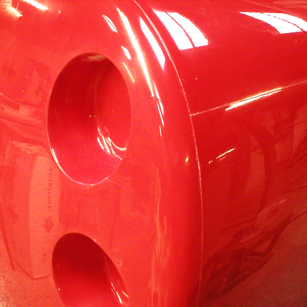 Composite Race Car Part from GRP Split Mould