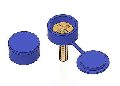 Mould Clamp Screw Cap image b