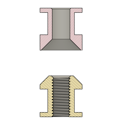 Threaded Male Clamp Set