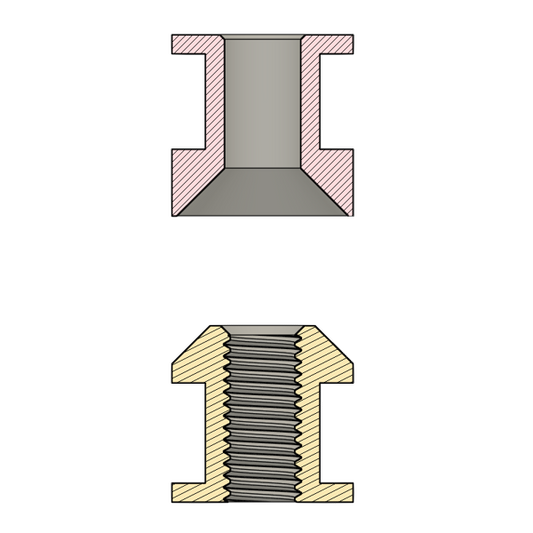 Threaded Male Clamp Set