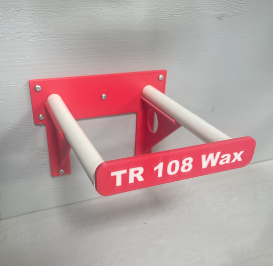 Wax Tin Holder Bracket Red