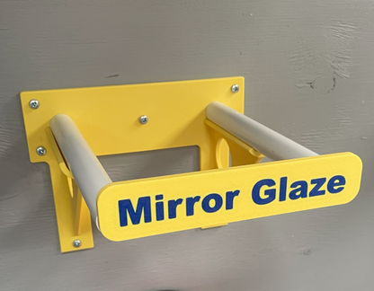 Wax Tin Holder Bracket Yellow
